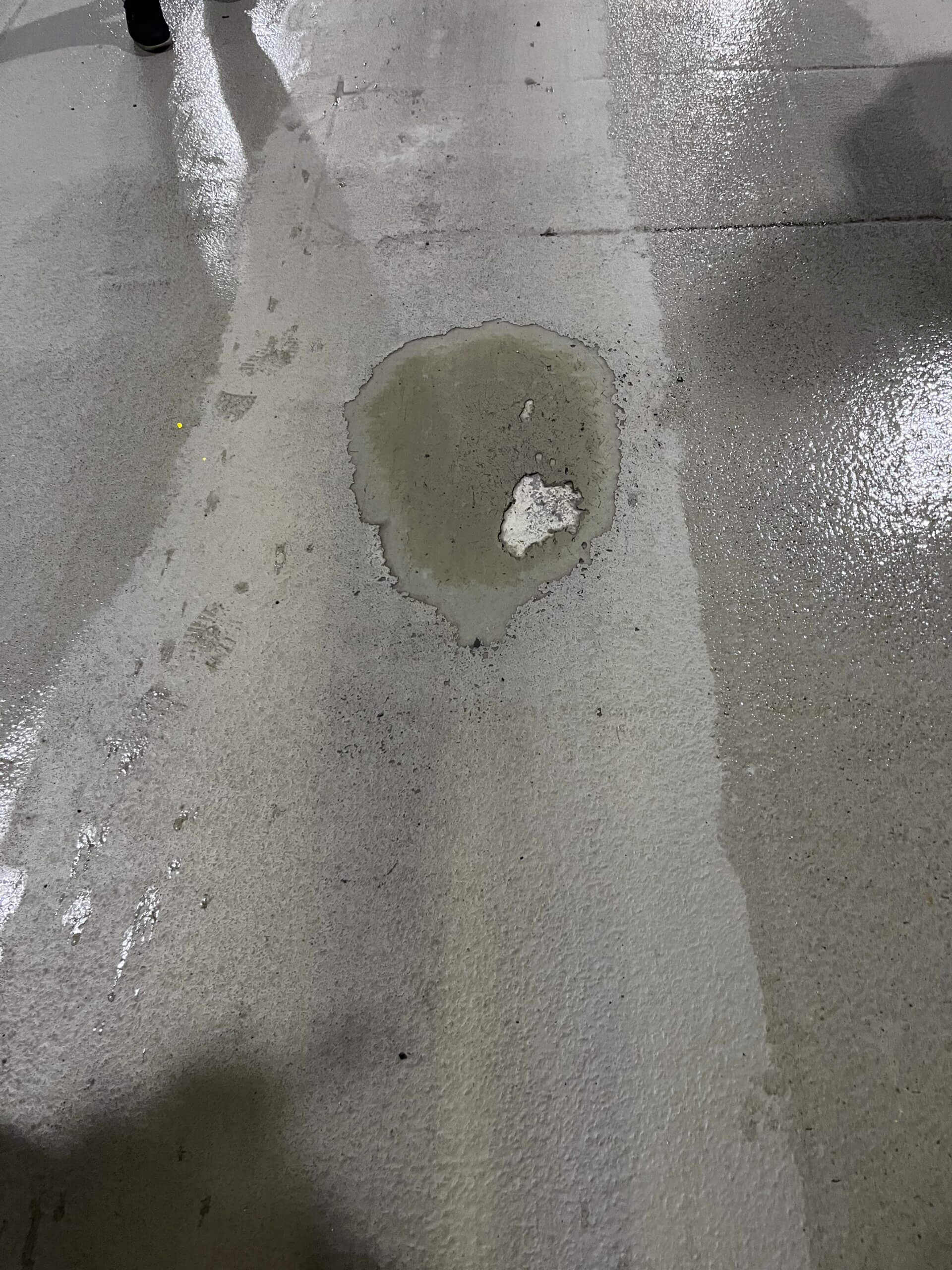 Membrane détériorée
